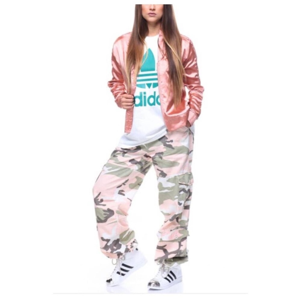 Rothco Pink Paratrooper Camo Cargo Pants Size XS